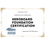 HEROBOARD FOUNDATIONAL CERTIFICATION | NASM 0.4 CEUs