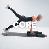 button for core workout options