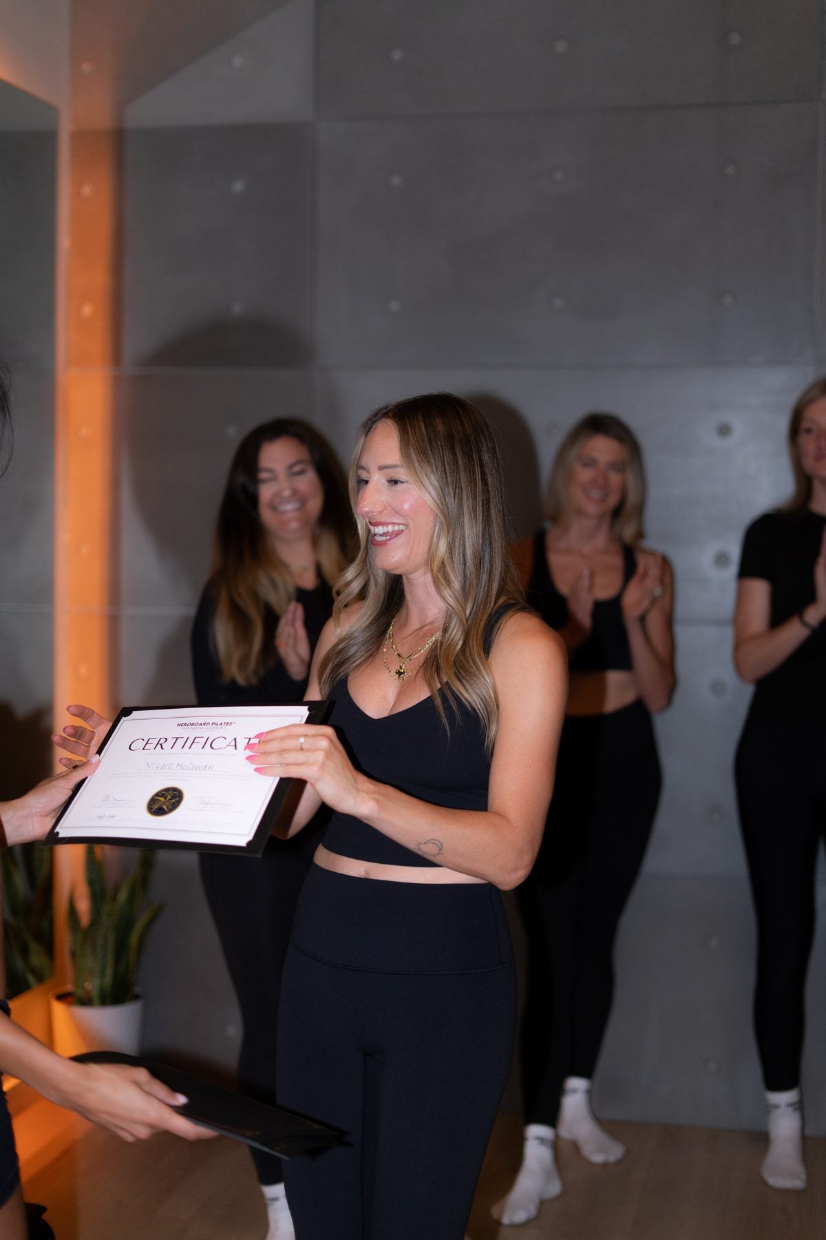 Certificate moment